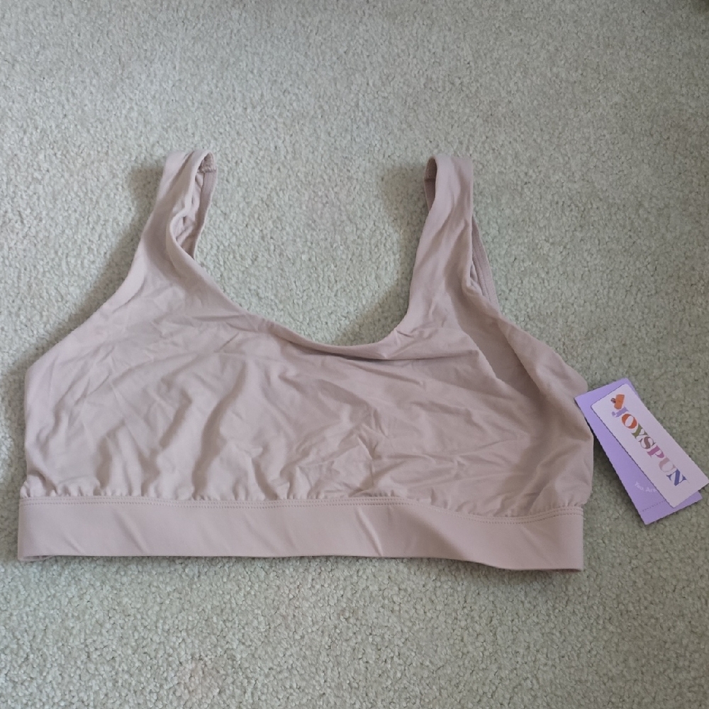 No Boundaries Beige Bralette NWT